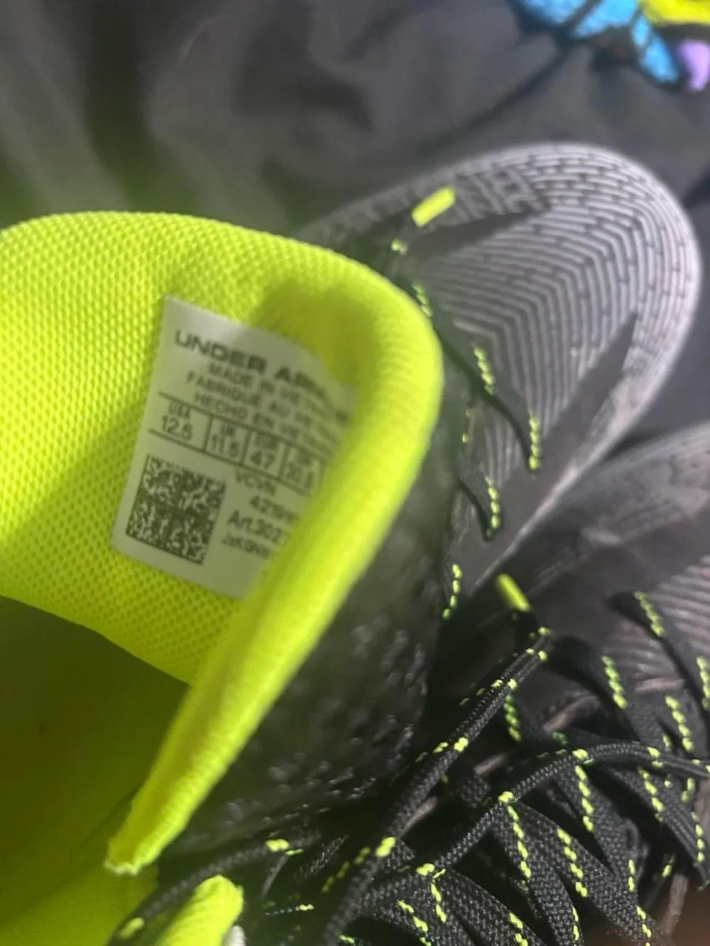 Under Armour lightweight cleats
